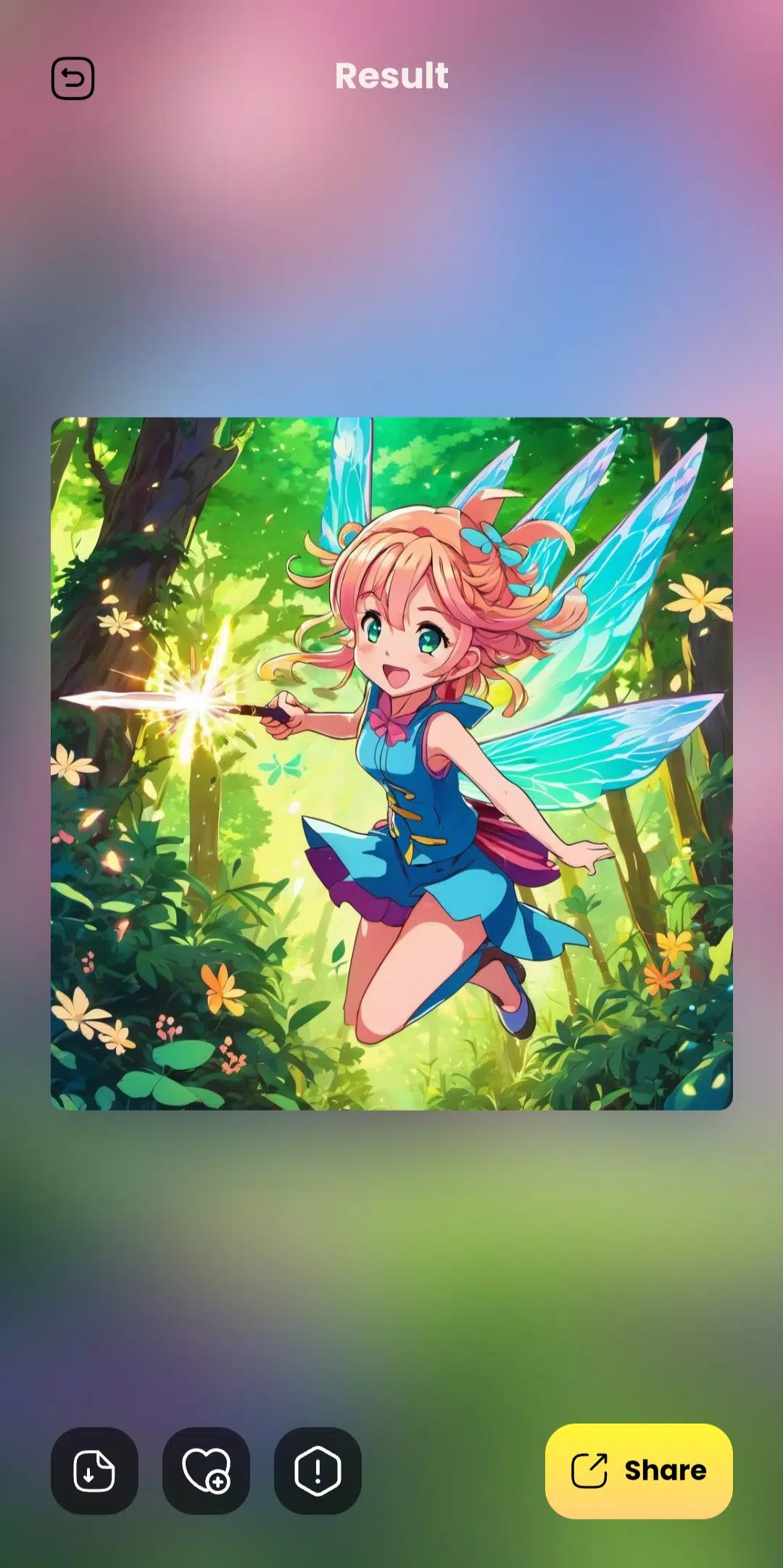 Anime Art Generator - AI Anime應用截圖第1張