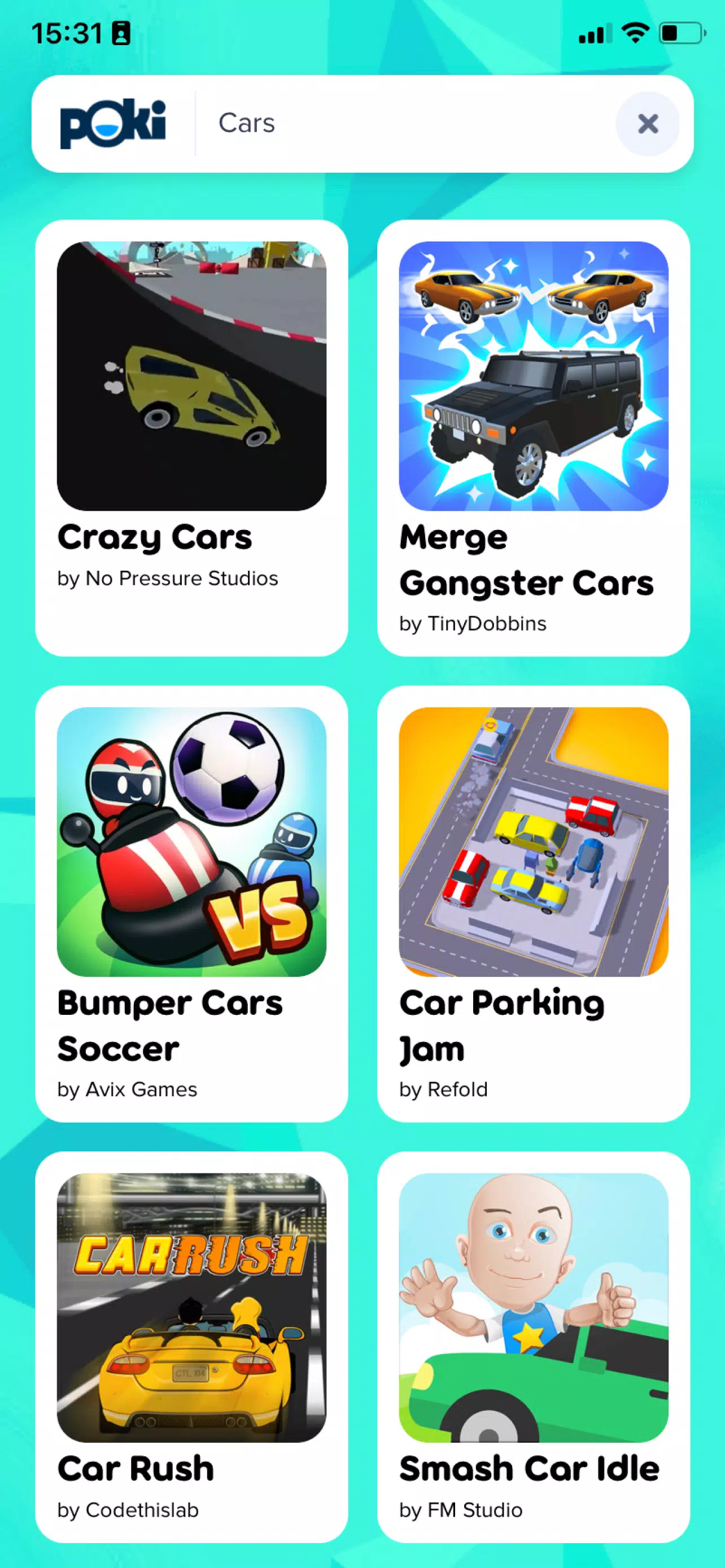 Poki Capture d'écran 2