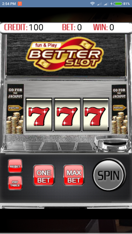 Better Slot ဖန်သားပြင်ဓာတ်ပုံ 0