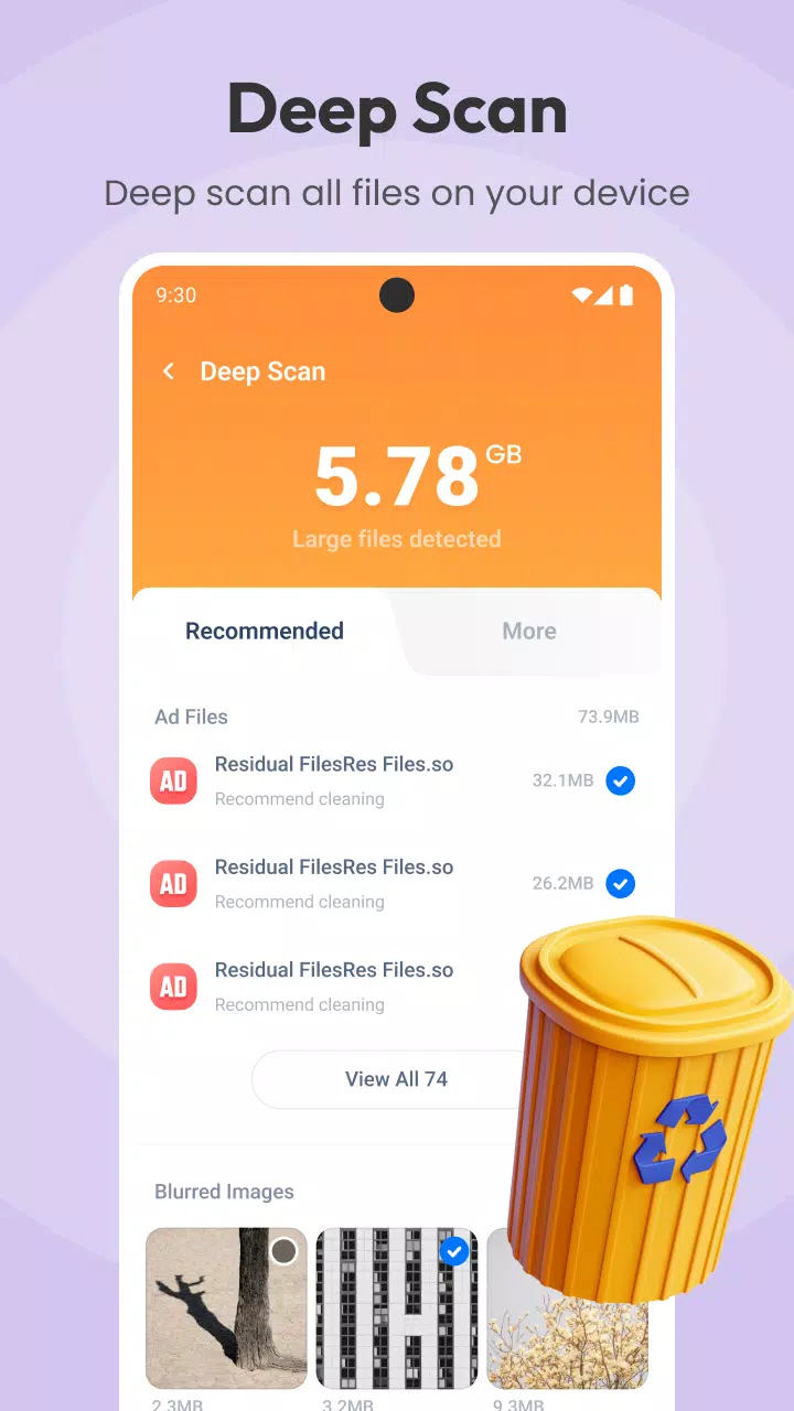 TEC Cleanup - Storage Cleaner 스크린샷 3