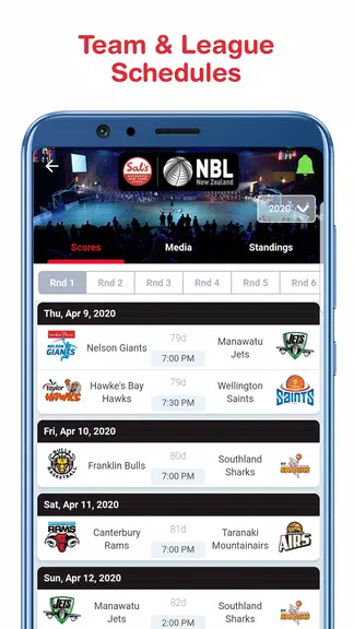Tribe: Live Sports Scores應用截圖第2張