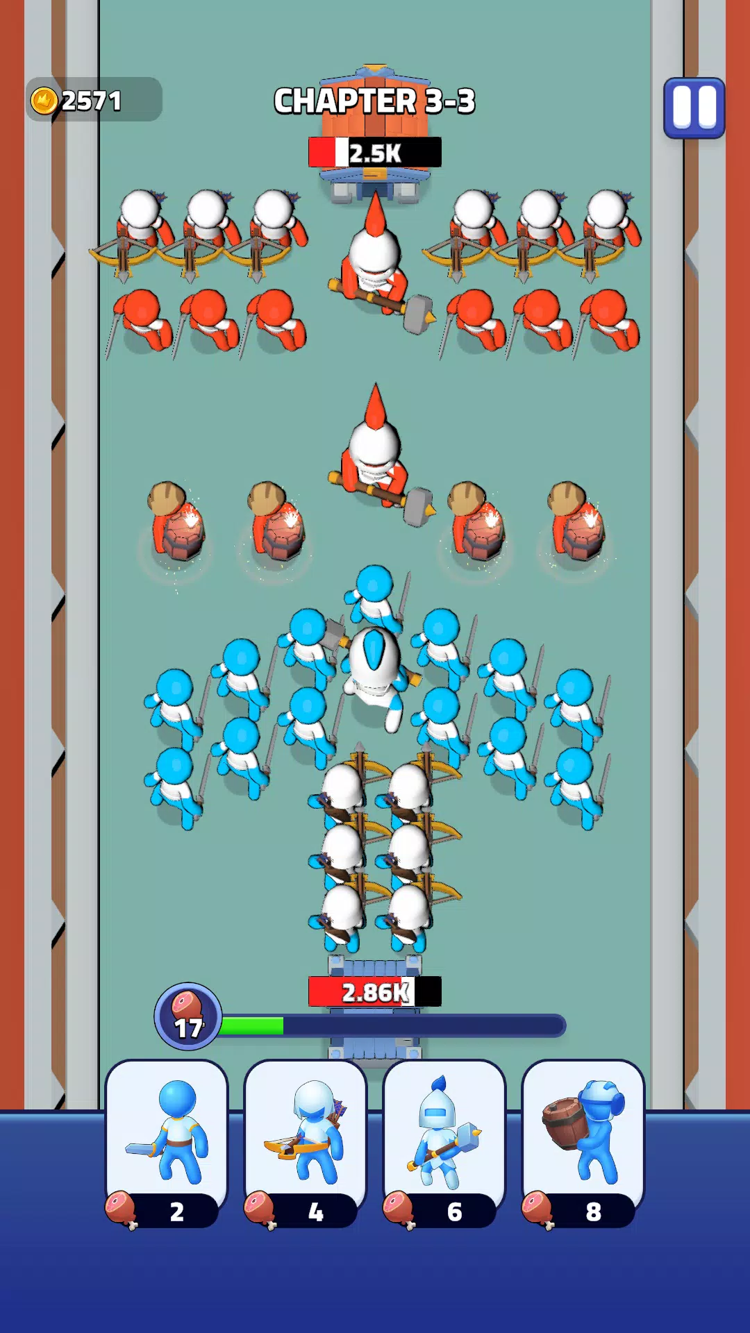 Warrior Clash Zrzut ekranu 1
