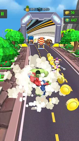 Spider Run Avenger 스크린샷 3