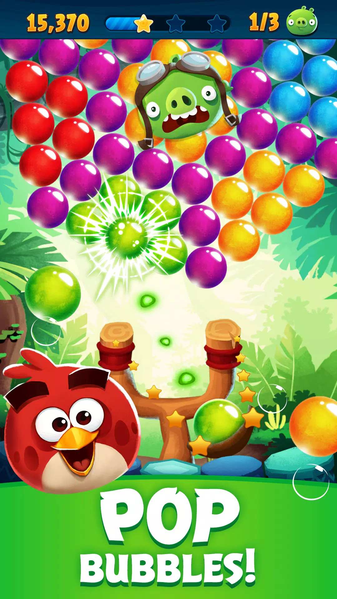 Angry Birds POP Bubble Shooter ภาพหน้าจอ 0
