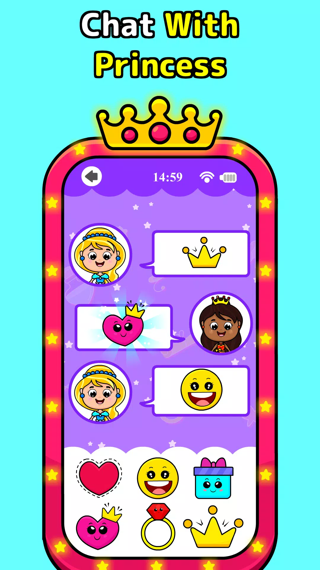 Timpy Baby Princess Phone Game ภาพหน้าจอ 2