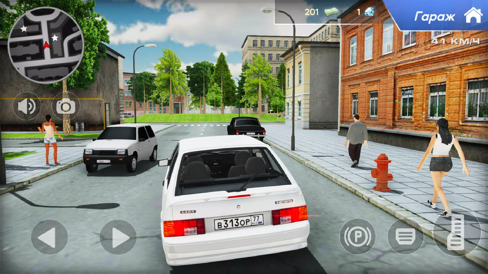 Lada 2113 Russian City Driving應用截圖第1張