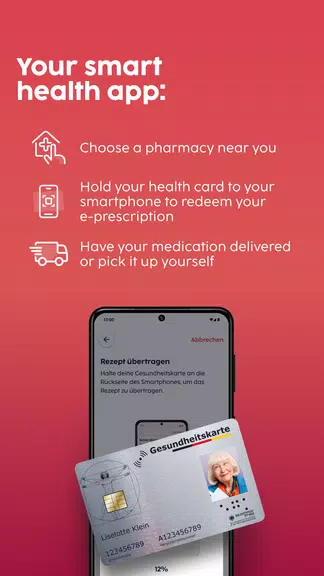 gesund.de - E-Prescription App Ekran Görüntüsü 1
