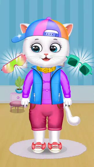 Cute Kitty Cat Pet Care Screenshot 2
