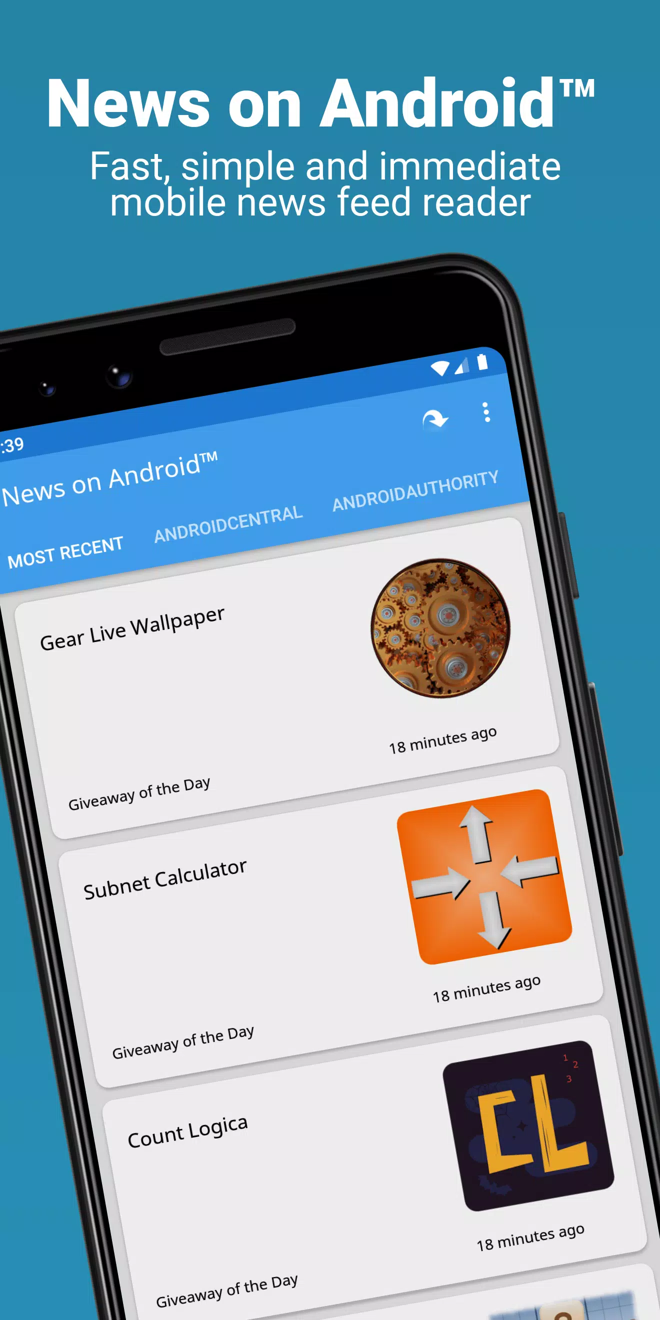 News on Android™ ဖန်သားပြင်ဓာတ်ပုံ 0