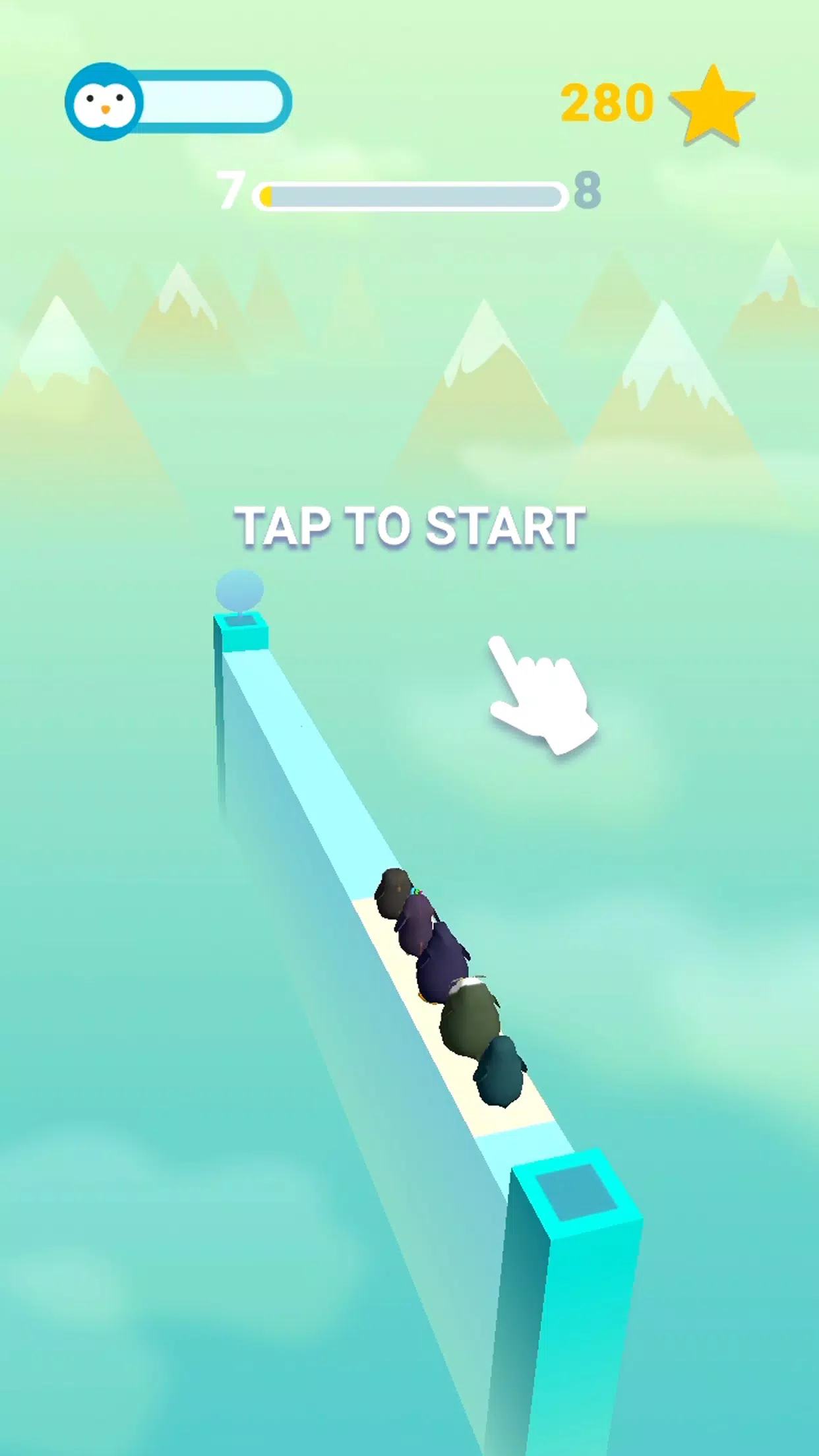 Happy Penguins 3D 스크린샷 3