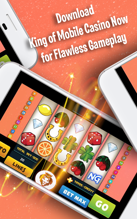 King of Mobile Casino স্ক্রিনশট 1
