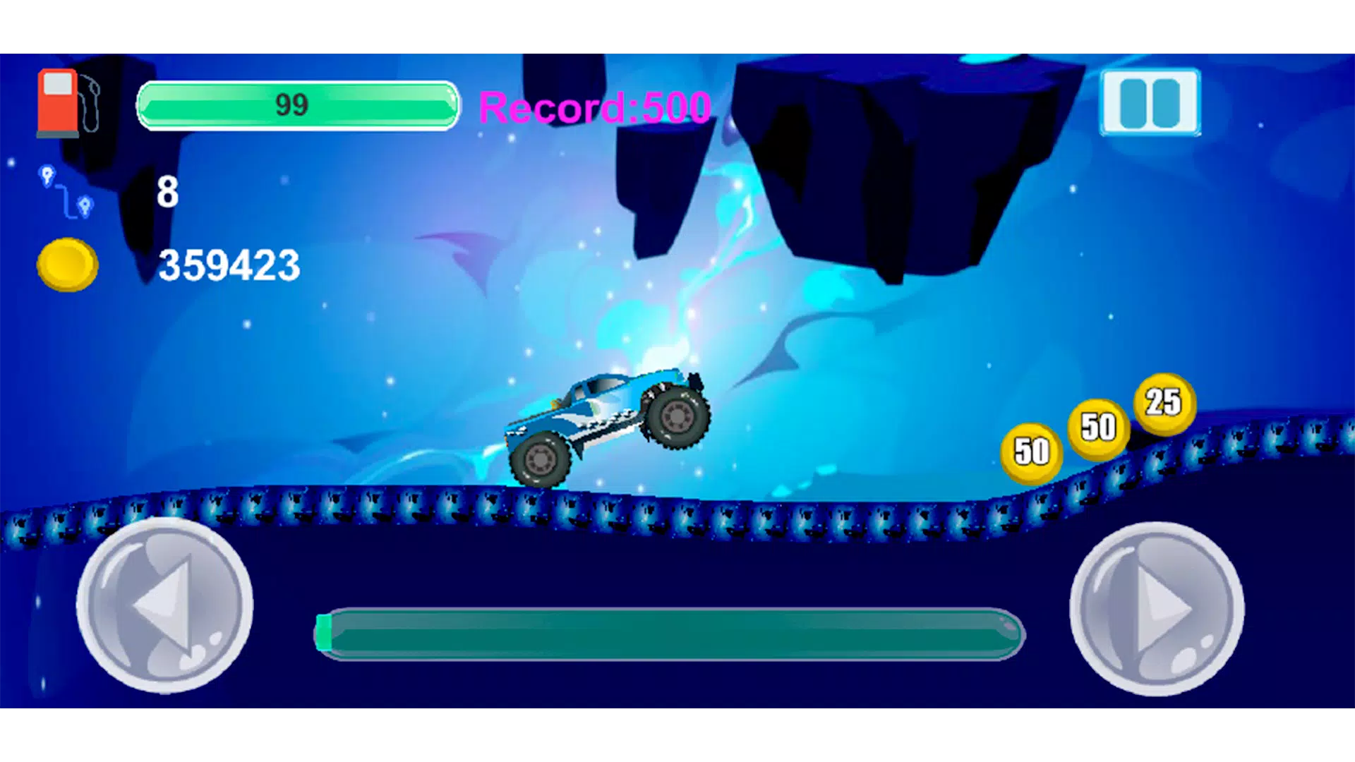Hill Climb Car Race Adventure ภาพหน้าจอ 0