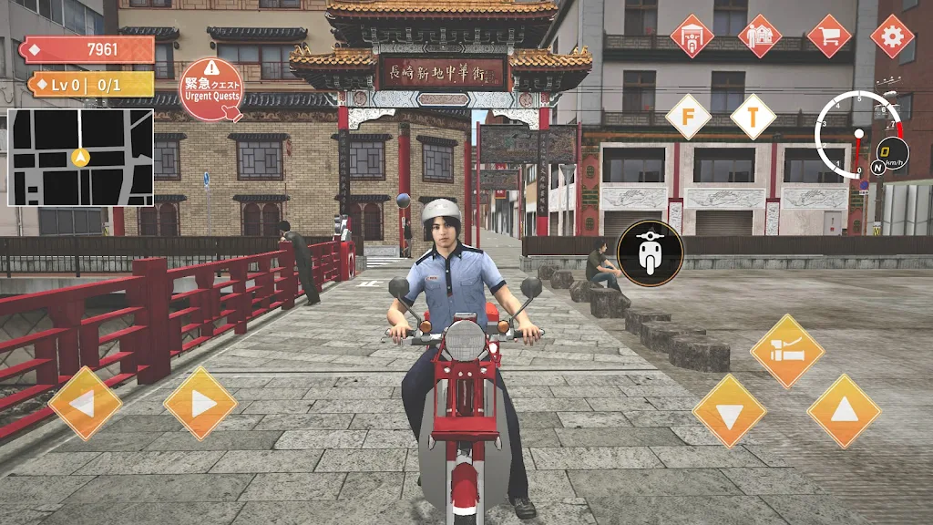 Japan Postman Moto Simulator應用截圖第0張