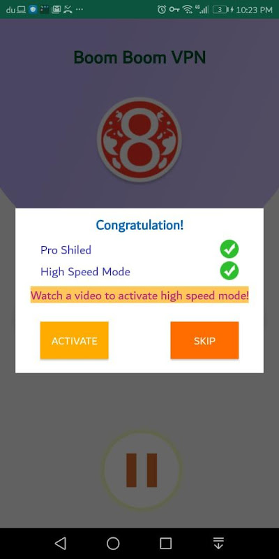 BOOM BOOM VPN Скриншот 1