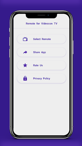 Remote for Videocon TV Скриншот 0