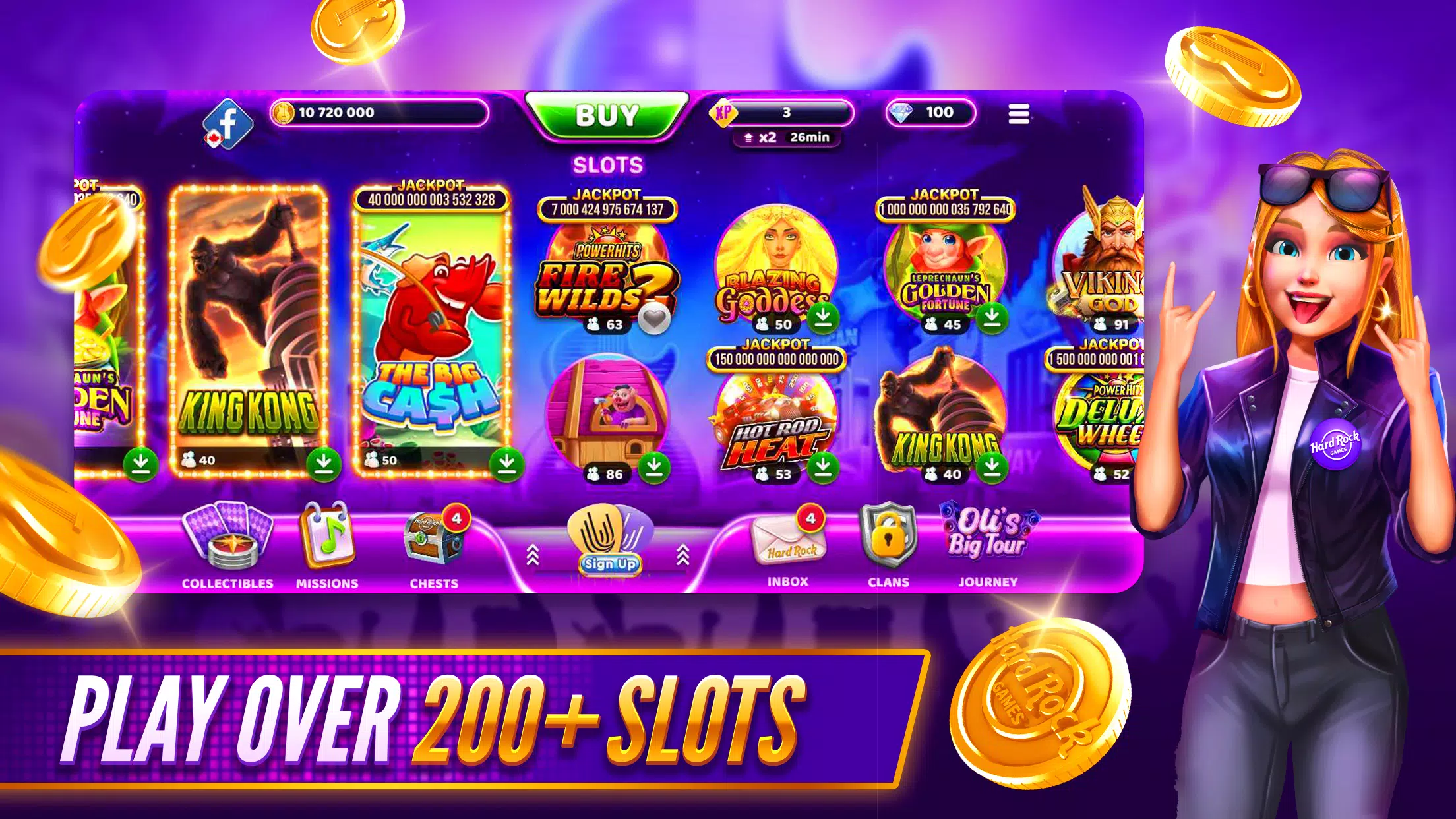 Hard Rock Jackpot Planet應用截圖第0張