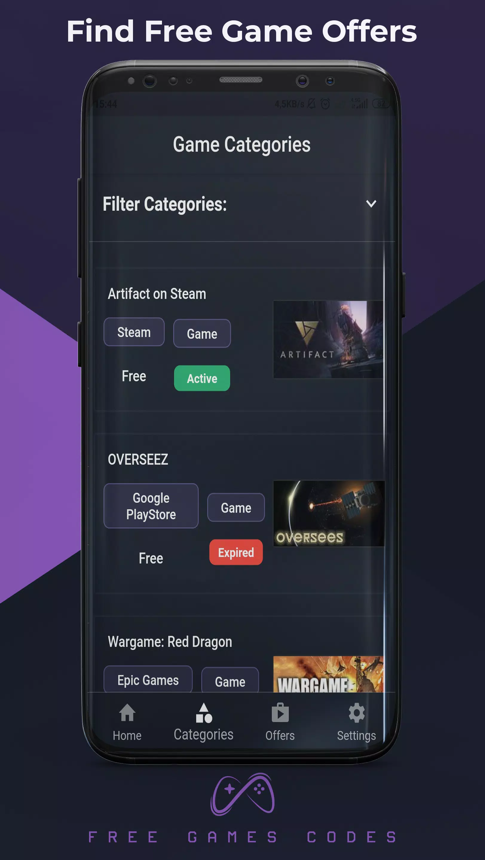 PC Games Alerts on Steam, Epic ဖန်သားပြင်ဓာတ်ပုံ 3