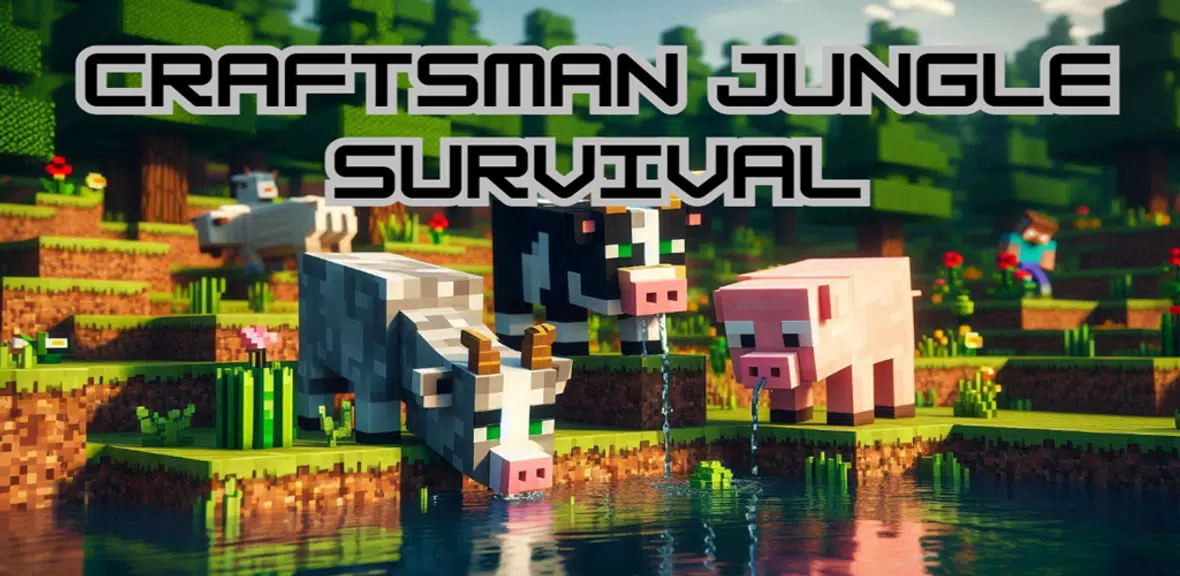 Craftsman Jungle Survival Ekran Görüntüsü 1
