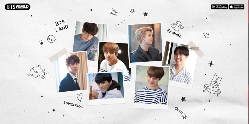 BTS World Season 2の発売：登録前の報酬が利用可能になりました
