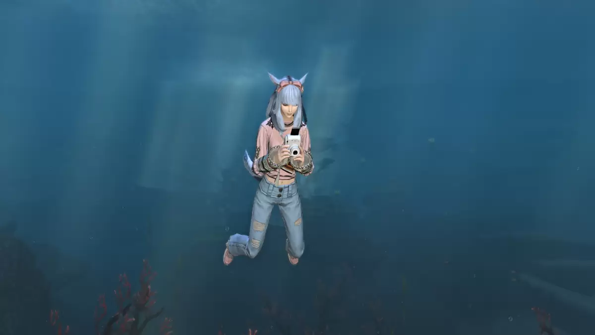 Kuha ng litrato sa ilalim ng tubig sa FFXIV