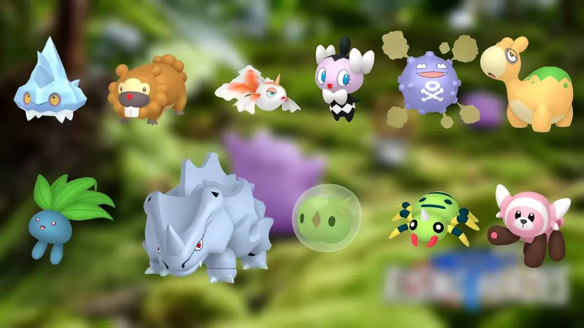 Rhyhorn, Oddish 및 Numel을 포함하여 2025 년 3 월 Pokemon Go의 모든 디토 위장