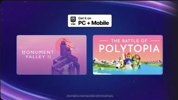 Le Epic Games Store propose Monument Valley 2 et Polytopia