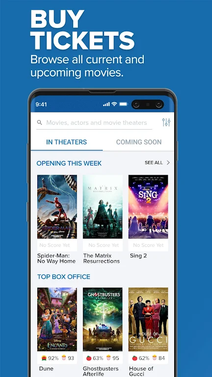 Flixster Captura de pantalla 0