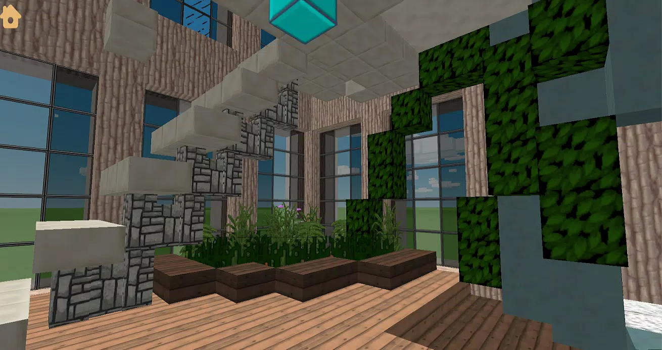 Penthouse builds for Minecraft Tangkapan skrin 1