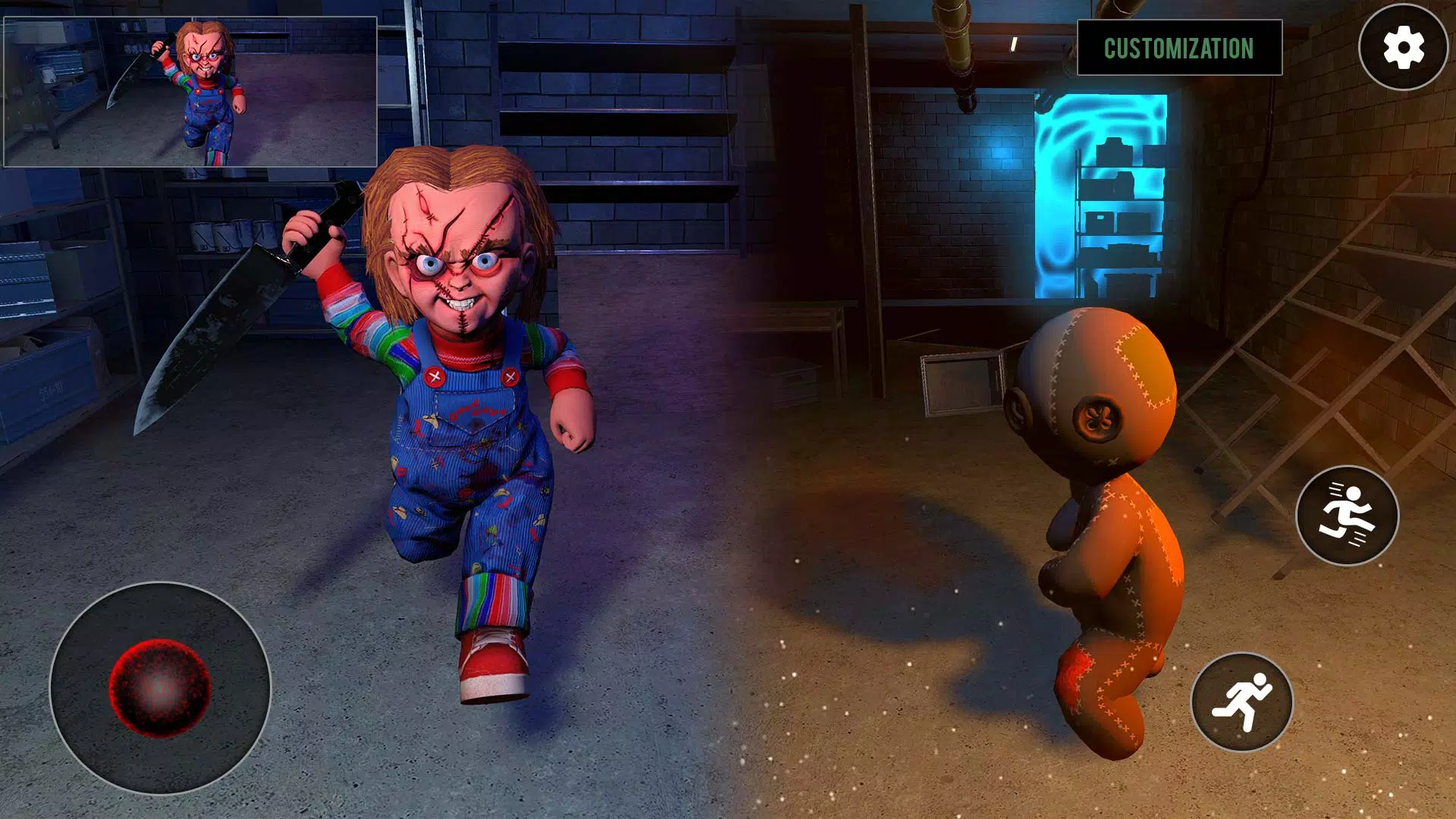 Schermata Chucky Doll Run Ghost House 0