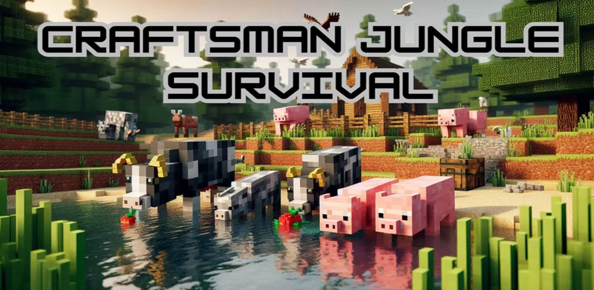 Craftsman Jungle Survival Ekran Görüntüsü 0