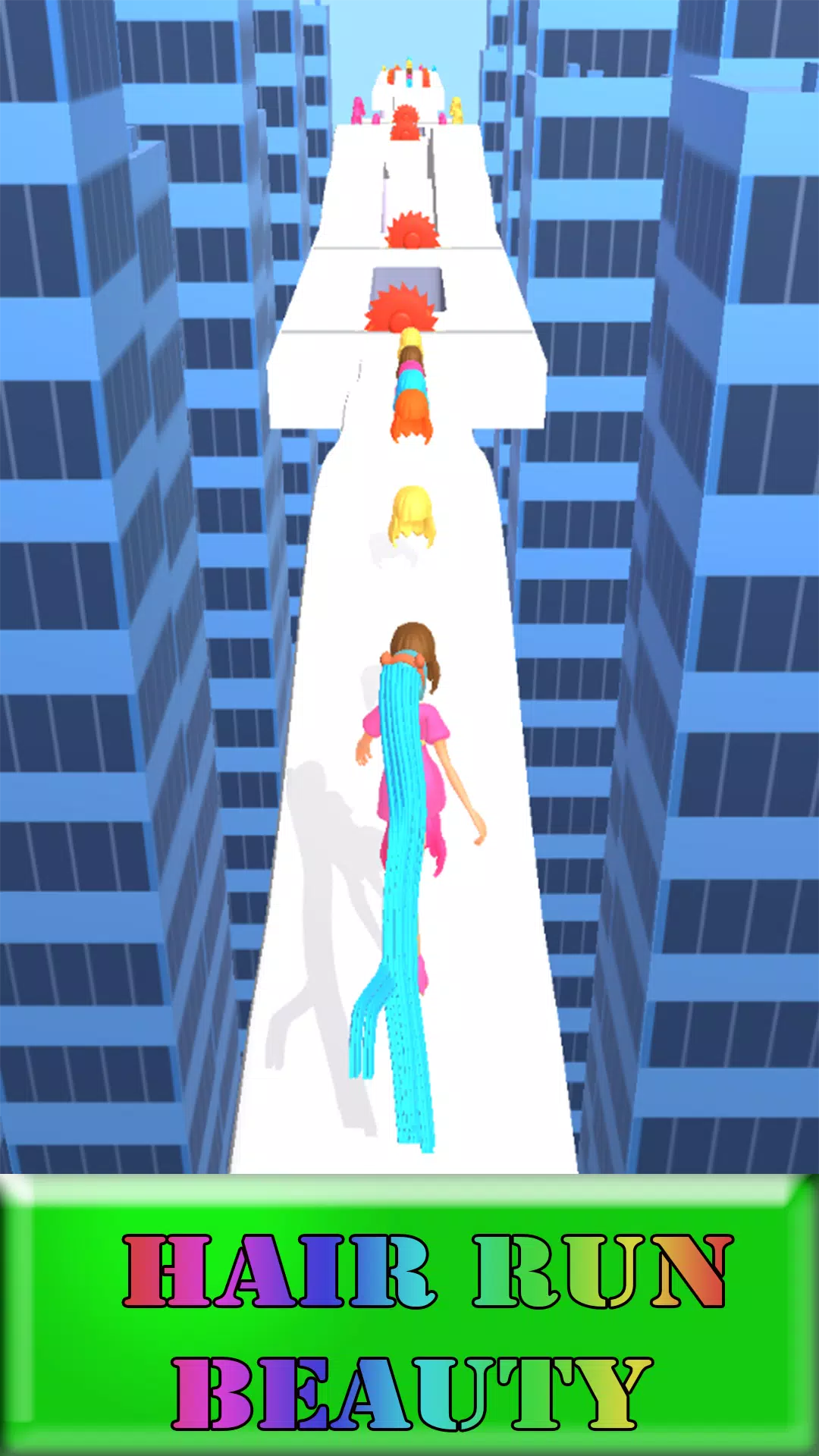 Hair Run 3D Tangkapan skrin 2
