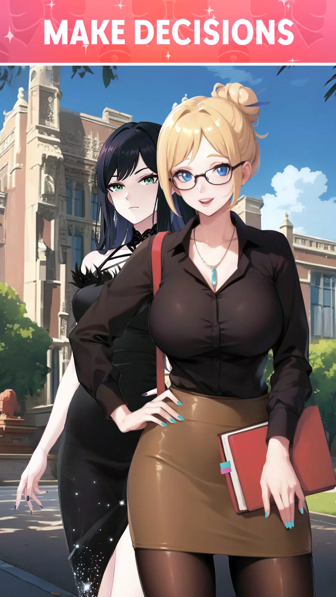 Schermata Anime Dating Sim: Steamy Waifu 1