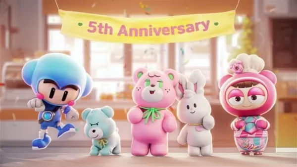 Ang Kartrider Rush+ ay nagmamarka ng ika -5 anibersaryo na may cafe knotted celebration