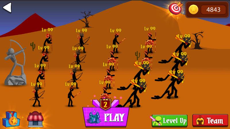 Stickman War : Defense Battle應用截圖第1張