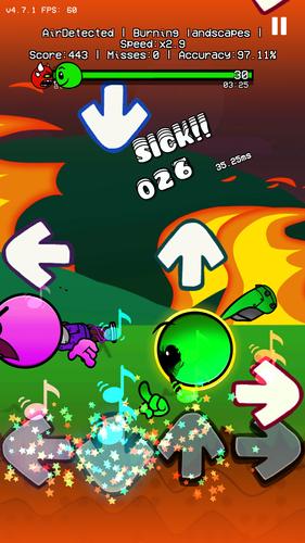 Fire In Music Battles Captura de pantalla 1