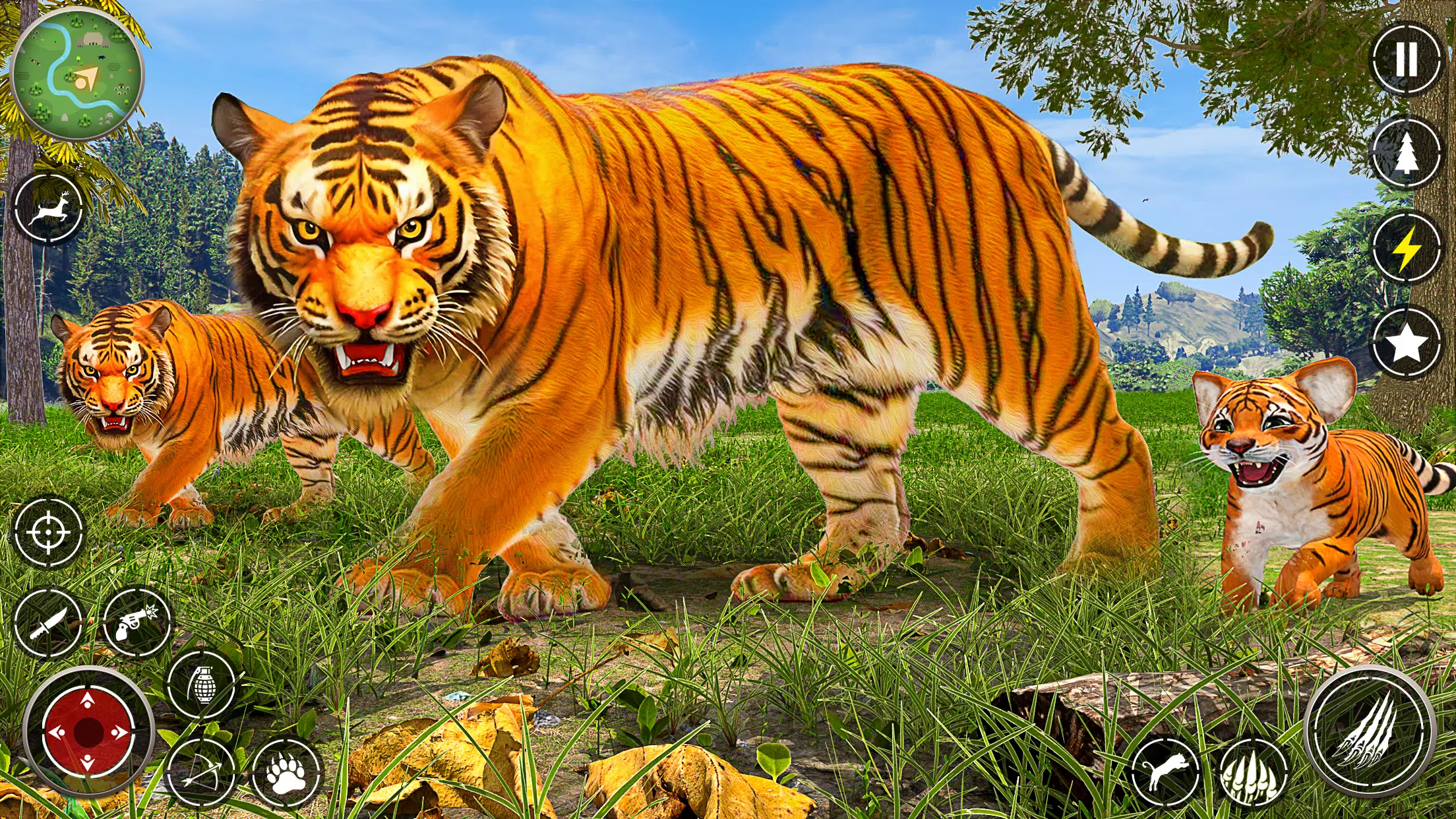 The Tiger Family Simulator 3D Ảnh chụp màn hình 1