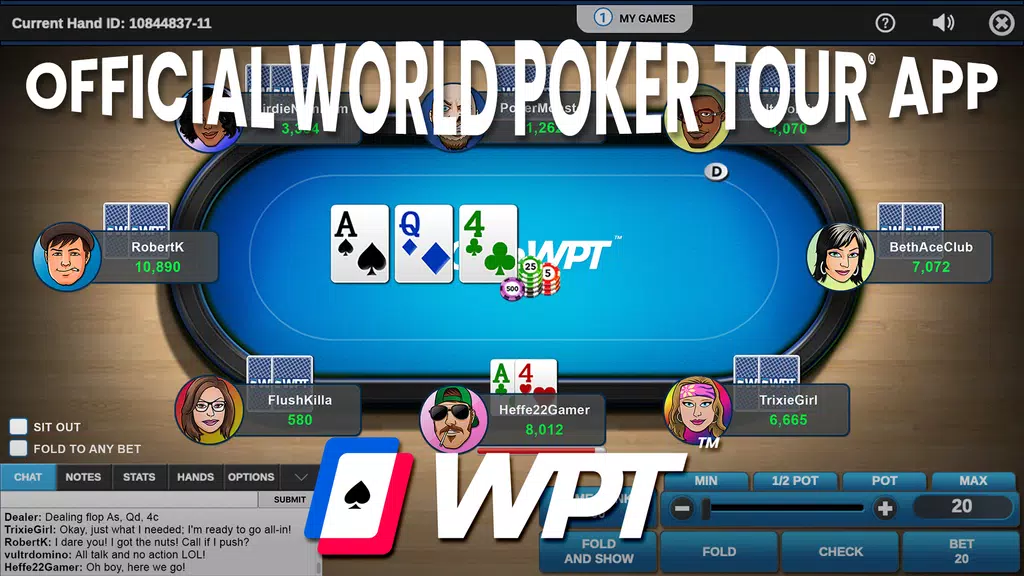 ClubWPT: Free Poker, Casino ဖန်သားပြင်ဓာတ်ပုံ 0
