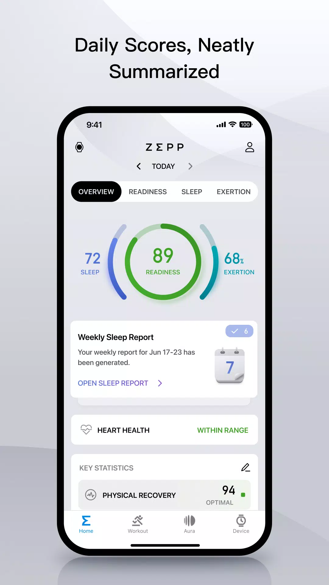 Zepp（formerly Amazfit） स्क्रीनशॉट 0