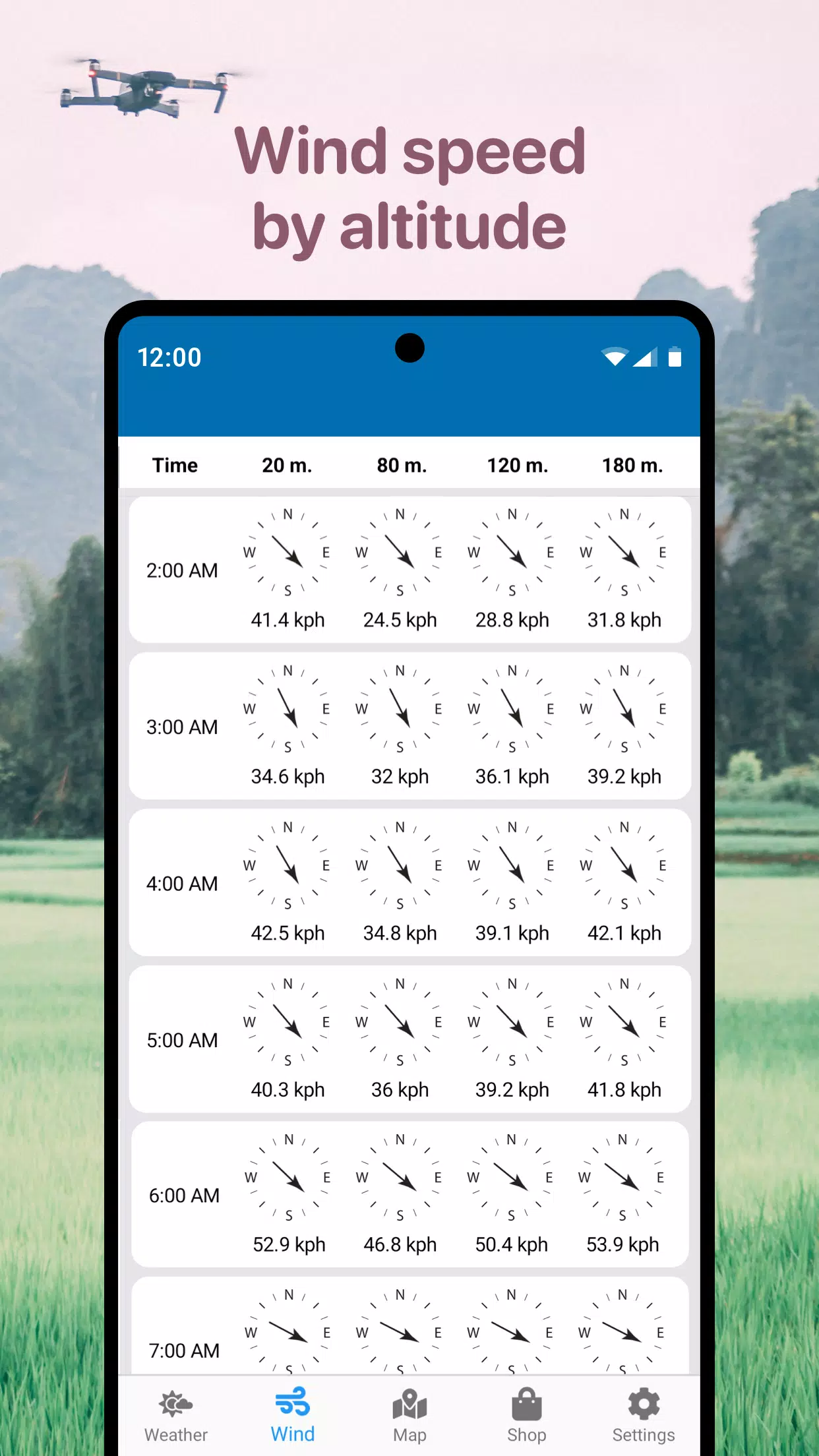 Drone App: Forecast for UAV Screenshot 3