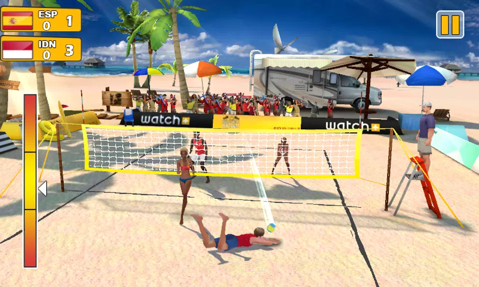Schermata Beach Volleyball 3D 3
