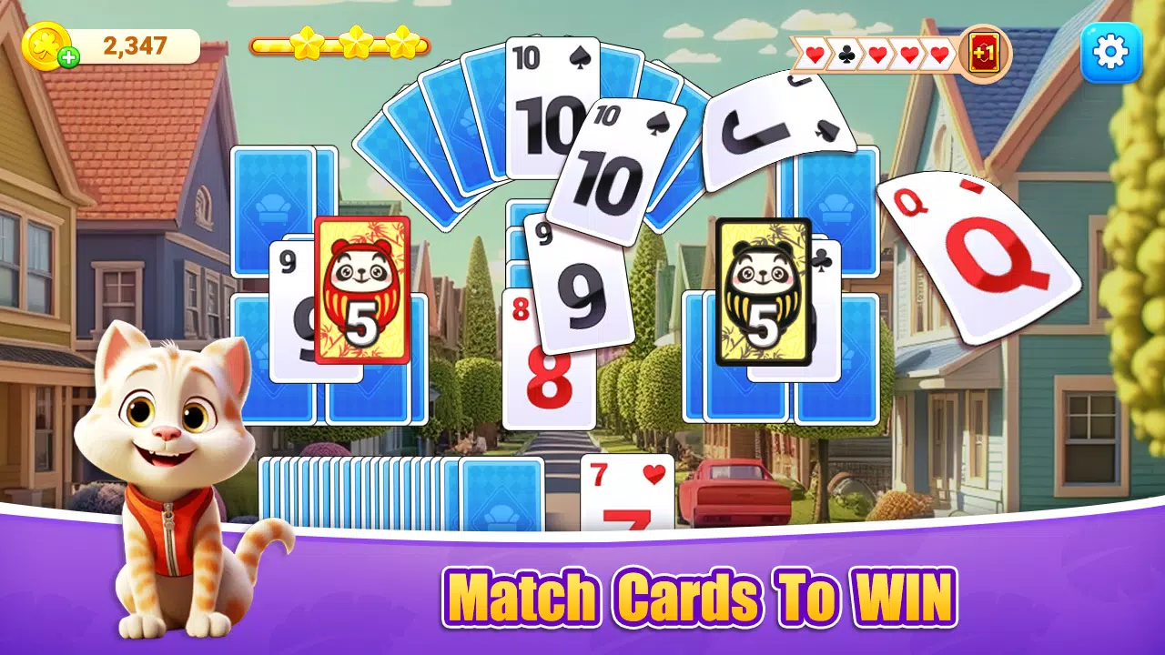 Patience Solitaire TriPeaks স্ক্রিনশট 2