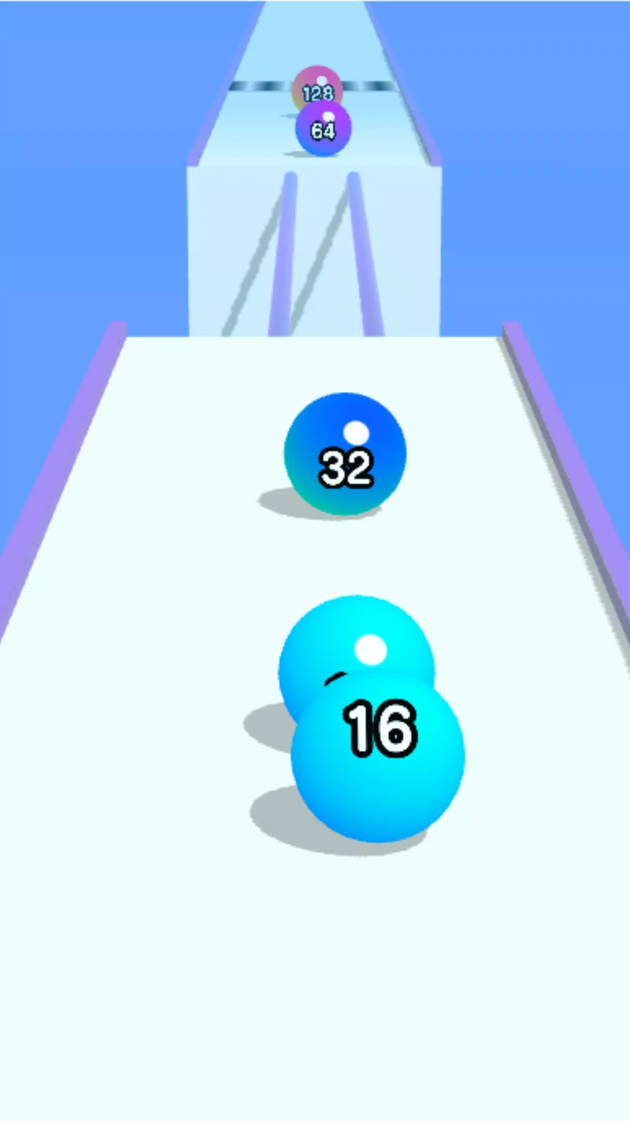 Ball Run 2048: merge number Скриншот 3