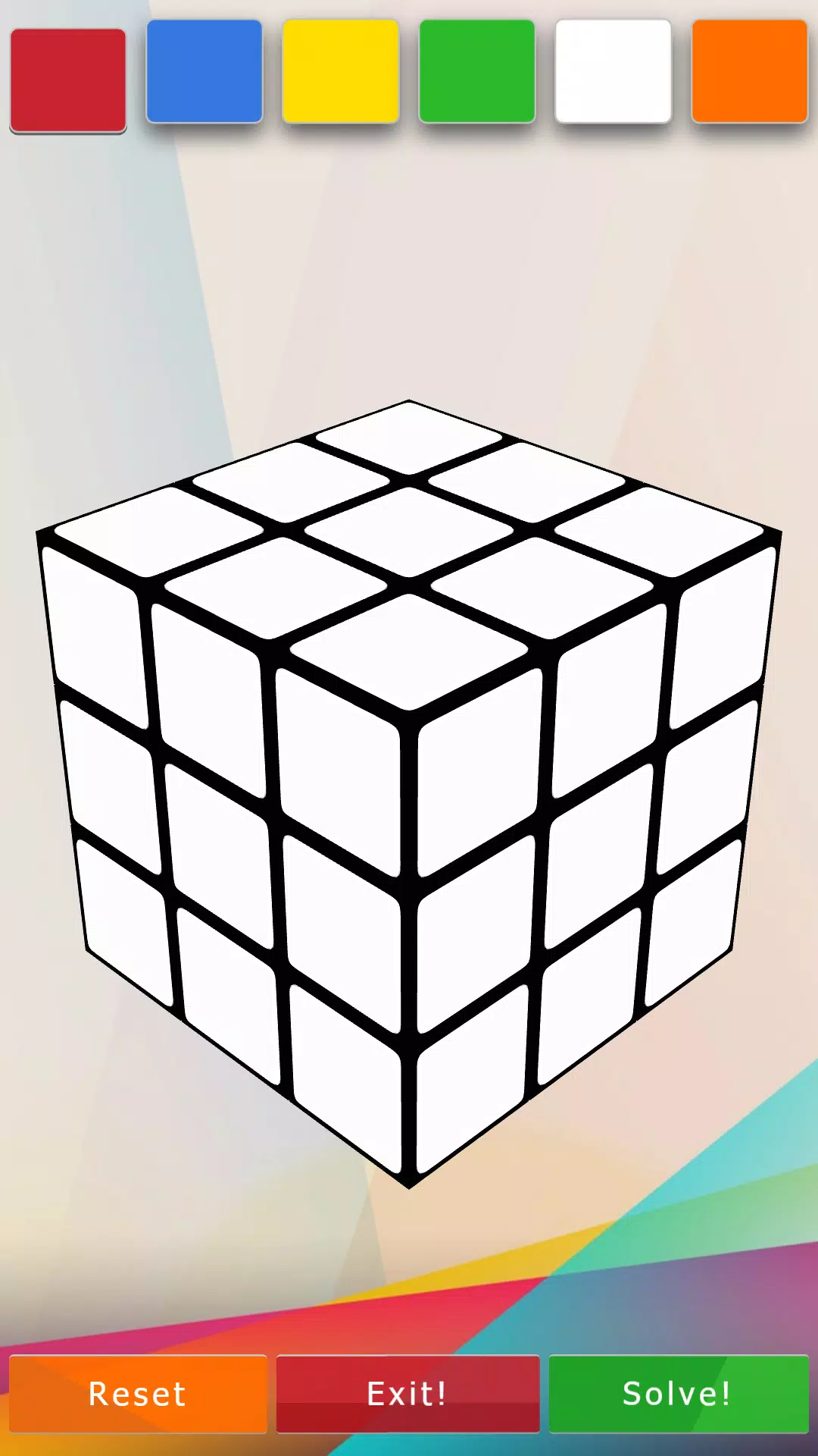 Schermata 3D-Cube Solver 0