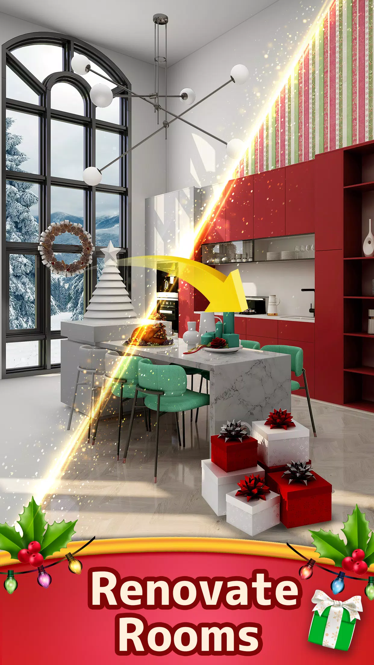 Christmas Match: Home Design Zrzut ekranu 1