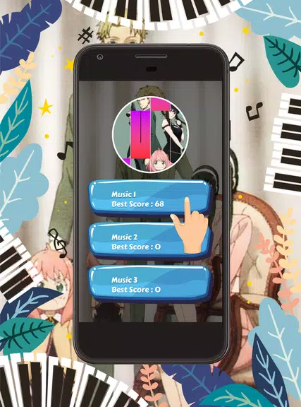 Piano Tiles Anime Spy X Family應用截圖第0張