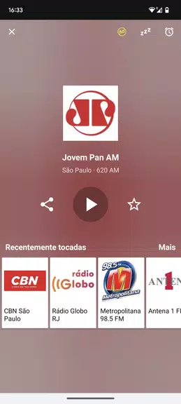 Rádio FM Brasil - FM Ao Vivo スクリーンショット 1