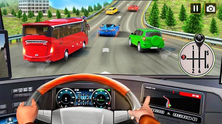 Bus Game : Coach Bus Simulator Tangkapan skrin 0