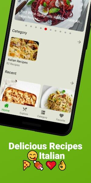 Italian Recipes應用截圖第3張