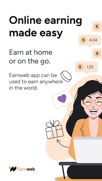 Earnweb: Earning app & website 스크린샷 0