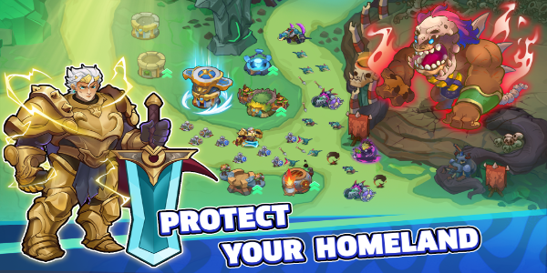 King Of Defense III: TD game スクリーンショット 1